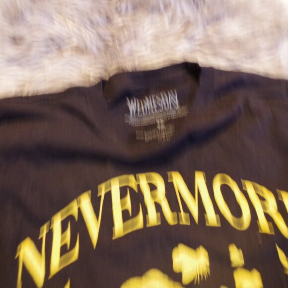 Wednesday Black T-Shirt Nevermore Bee Keeping Club - Picture 3 of 6
